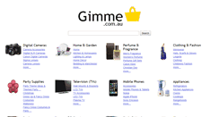 Desktop Screenshot of gimme.com.au