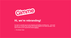 Desktop Screenshot of gimme.co.uk